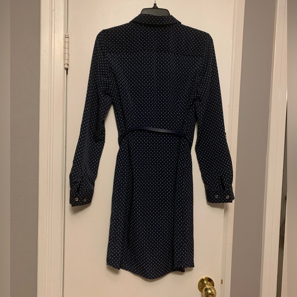 The Limited Women’s navy (with white & light blue pattern) dress. Size small. - Picture 7 of 8